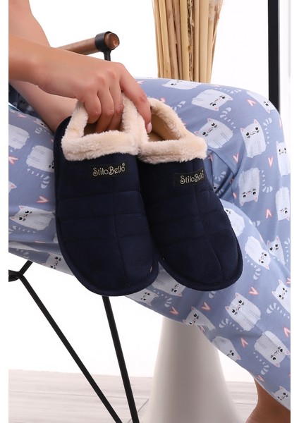 STL-015 Kadın - Erkek Kışlık Yünlü Ev Pandufu Botu Ev Ayakkabısı fırsatları