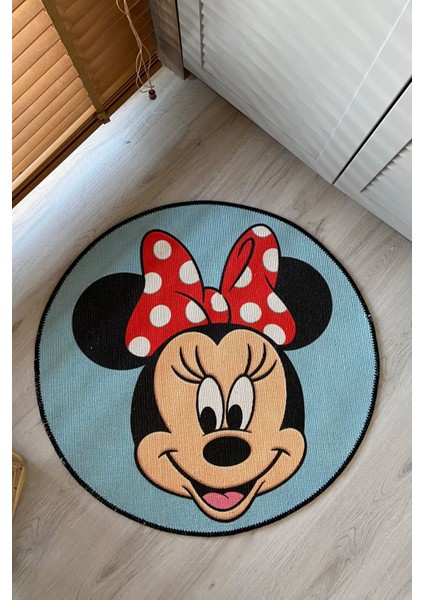 Mira 845 Mavi Minnie Mouse Halı