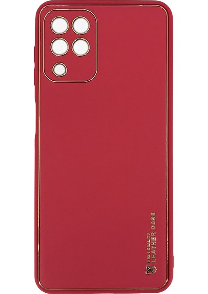 Samsung Galaxy A22 4g Uyumlu Coco Leather Seri Arka Koruma