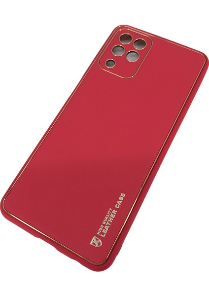 Samsung Galaxy A22 4g Uyumlu Coco Leather Seri Arka Koruma