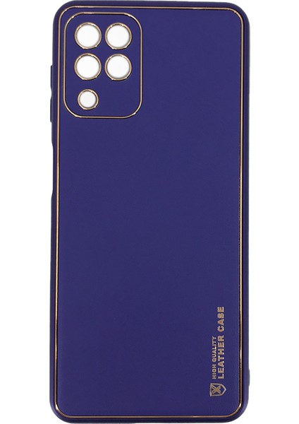 Samsung Galaxy A22 4g Uyumlu Coco Leather Seri Arka Koruma