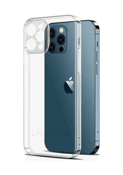 iPhone 14 Pro Max Uyumlu (14 Pro Max) Kamera Korumalı Soft Şeffaf Silikon Kılıf