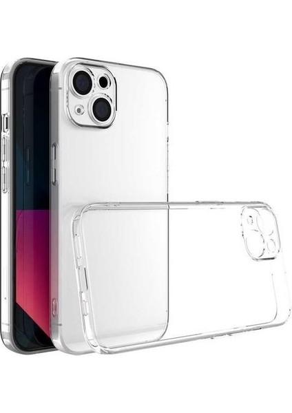 iPhone 14 Uyumlu (Iphone 14) Kamera Korumalı Soft Şeffaf Silikon Kılıf fırsatları