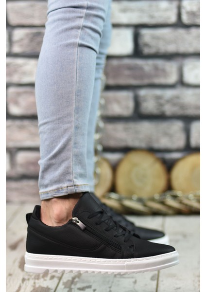 Siyah Erkek Sneaker 0012961 modelleri