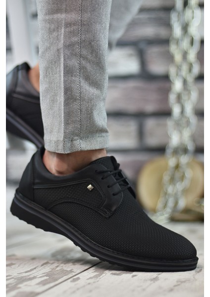 Siyah Gri Erkek Sneaker 0012687