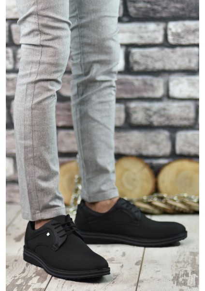 Siyah Gri Erkek Sneaker 0012687