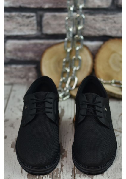 Siyah Gri Erkek Sneaker 0012687