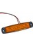 12V Parmak Lamba 6 Ledli Sarı 9,5x2 cm Ince TAS.004S-12 (10 Lu) 3