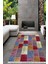 Dijital Baskılı Kaymaz Taban Yıkanabilir Modern Salon Halısı Mutfak Halısı Yolluk VH-HT-679 1