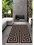 Dijital Baskılı Kaymaz Taban Yıkanabilir Modern Salon Halısı Mutfak Halısı Yolluk VH-HT-705 1
