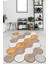 Kaymaz Taban Yıkanabilir Lazer Kesim Salon Halısı Mutfak Halısı Yolluk VHL-HT-878 1