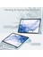 Galaxy Tab S8 İçin Tablet Kılıfı - Mavi (Yurt Dışından) 3