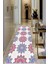 Dijital Baskılı Kaymaz Taban Yıkanabilir Modern Salon Halısı Koridor Halısı Yolluk VHU-HS-482 1