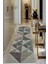 Dijital Baskılı Kaymaz Taban Yıkanabilir Modern Salon Halısı Koridor Halısı Yolluk VHU-HY-1195 1