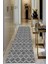 Dijital Baskılı Kaymaz Taban Yıkanabilir Modern Salon Halısı Koridor Halısı Yolluk VHU-HY-1237 1