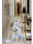 Dijital Baskılı Kaymaz Taban Yıkanabilir Modern Salon Halısı Koridor Halısı Yolluk VHU-HS-348 1
