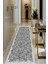 Dijital Baskılı Kaymaz Taban Yıkanabilir Modern Salon Halısı Koridor Halısı Yolluk VHU-HT-182 1