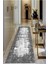 Dijital Baskılı Kaymaz Taban Yıkanabilir Modern Salon Halısı Koridor Halısı Yolluk VHU-HY-922 1