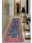 Dijital Baskılı Kaymaz Taban Yıkanabilir Modern Salon Halısı Koridor Halısı Yolluk VHU-HY-894 1