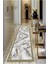 Dijital Baskılı Kaymaz Taban Yıkanabilir Modern Salon Halısı Koridor Halısı Yolluk VHU-HY-966 1
