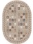 Dijital Baskılı Kaymaz Taban Yıkanabilir Oval Salon Halısı Mutfak Halısı Yolluk Vho-Ht-29 2