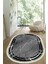 Dijital Baskılı Kaymaz Taban Yıkanabilir Oval Salon Halısı Mutfak Halısı Yolluk VHO-HT-1260 1