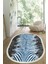 Dijital Baskılı Kaymaz Taban Yıkanabilir Oval Salon Halısı Mutfak Halısı Yolluk VHO-HT-1118 1
