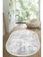 Dijital Baskılı Kaymaz Taban Yıkanabilir Oval Salon Halısı Mutfak Halısı Yolluk VHO-HT-1348 1