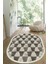 Dijital Baskılı Kaymaz Taban Yıkanabilir Oval Salon Halısı Mutfak Halısı Yolluk VHO-HT-117 1