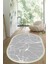 Dijital Baskılı Kaymaz Taban Yıkanabilir Oval Salon Halısı Mutfak Halısı Yolluk VHO-HT-417 1