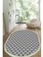 Dijital Baskılı Kaymaz Taban Yıkanabilir Oval Salon Halısı Mutfak Halısı Yolluk VHO-HT-548 1