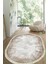 Dijital Baskılı Kaymaz Taban Yıkanabilir Oval Salon Halısı Mutfak Halısı Yolluk VHO-HT-494 1