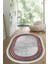 Dijital Baskılı Kaymaz Taban Yıkanabilir Oval Salon Halısı Mutfak Halısı Yolluk VHO-HT-665 1