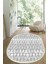 Dijital Baskılı Kaymaz Taban Yıkanabilir Oval Salon Halısı Mutfak Halısı Yolluk VHO-HT-727 1