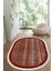 Dijital Baskılı Kaymaz Taban Yıkanabilir Oval Salon Halısı Mutfak Halısı Yolluk VHO-HT-647 1