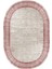 Dijital Baskılı Kaymaz Taban Yıkanabilir Oval Salon Halısı Mutfak Halısı Yolluk VHO-HT-668 2