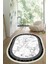 Dijital Baskılı Kaymaz Taban Yıkanabilir Oval Salon Halısı Mutfak Halısı Yolluk VHO-HT-809 1