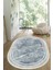 Dijital Baskılı Kaymaz Taban Yıkanabilir Oval Salon Halısı Mutfak Halısı Yolluk VHO-HT-168 1