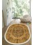 Dijital Baskılı Kaymaz Taban Yıkanabilir Oval Salon Halısı Mutfak Halısı Yolluk VHO-HT-149 1