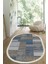 Dijital Baskılı Kaymaz Taban Yıkanabilir Oval Salon Halısı Mutfak Halısı Yolluk VHO-HT-177 1