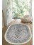 Dijital Baskılı Kaymaz Taban Yıkanabilir Oval Salon Halısı Mutfak Halısı Yolluk VHO-HT-962 1