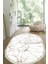 Dijital Baskılı Kaymaz Taban Yıkanabilir Oval Salon Halısı Mutfak Halısı Yolluk VHO-HT-422 1