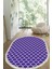 Dijital Baskılı Kaymaz Taban Yıkanabilir Oval Salon Halısı Mutfak Halısı Yolluk VHO-HT-550 1