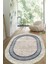 Dijital Baskılı Kaymaz Taban Yıkanabilir Oval Salon Halısı Mutfak Halısı Yolluk VHO-HT-669 1