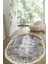Dijital Baskılı Kaymaz Taban Yıkanabilir Oval Salon Halısı Mutfak Halısı Yolluk VHO-HT-694 1