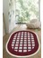 Dijital Baskılı Kaymaz Taban Yıkanabilir Oval Salon Halısı Mutfak Halısı Yolluk VHO-SD-1029 1