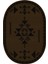Dijital Baskılı Kaymaz Taban Yıkanabilir Oval Salon Halısı Mutfak Halısı Yolluk VHO-SD-1061 2
