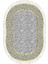 Dijital Baskılı Kaymaz Taban Yıkanabilir Oval Salon Halısı Mutfak Halısı Yolluk VHO-SD-1074 2