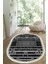Dijital Baskılı Kaymaz Taban Yıkanabilir Oval Salon Halısı Mutfak Halısı Yolluk VHO-SD-1117 1