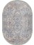 Dijital Baskılı Kaymaz Taban Yıkanabilir Oval Salon Halısı Mutfak Halısı Yolluk VHO-SD-1124 2